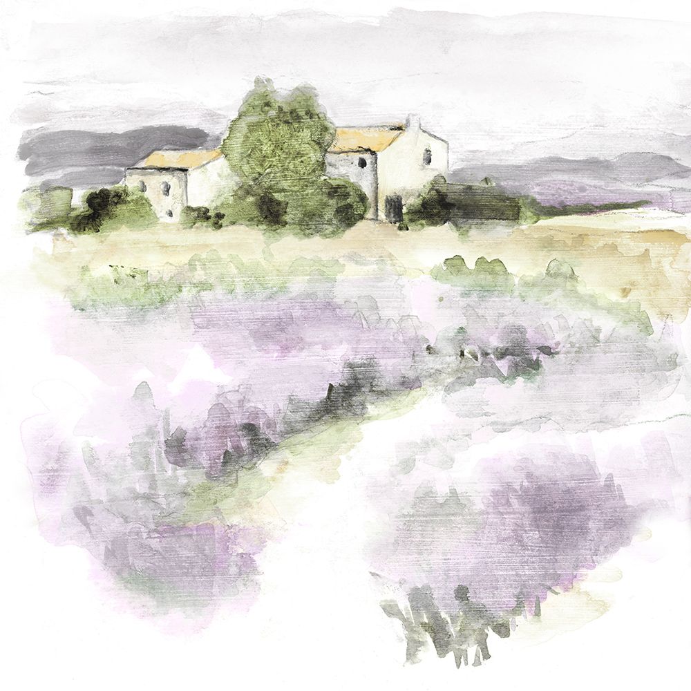 Elegant Lavender I art print by Tava Studios for $57.95 CAD
