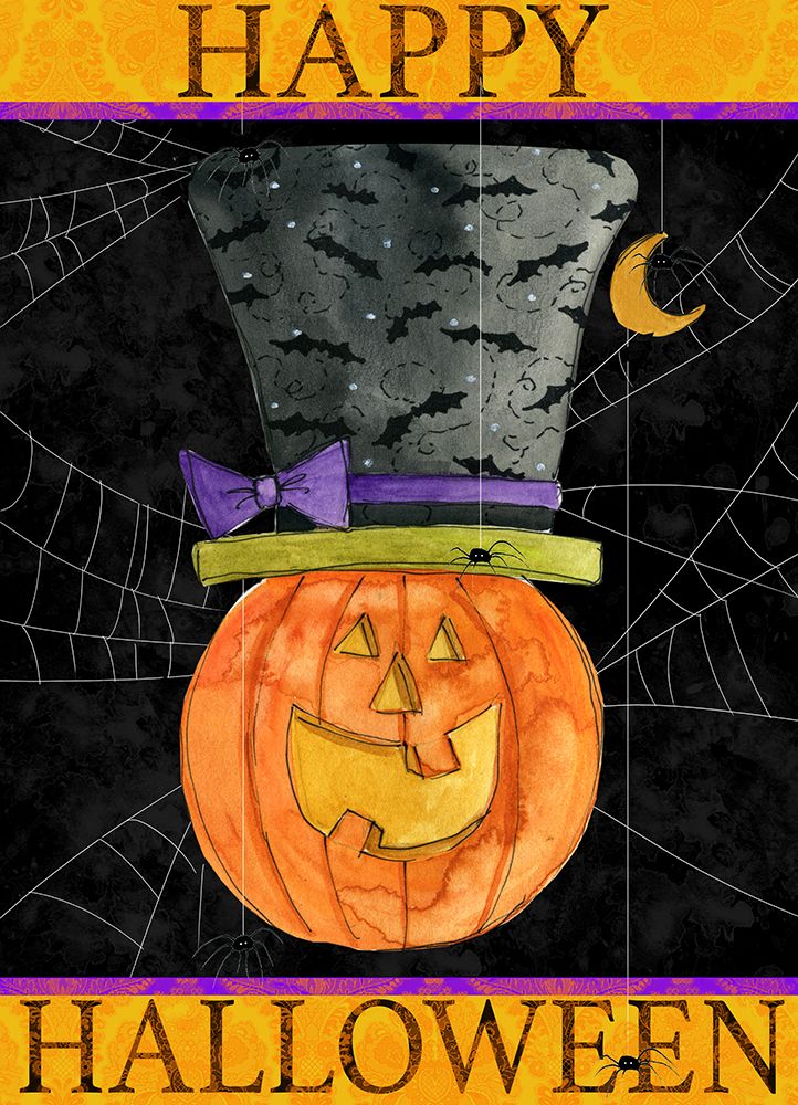 Happy Halloween art print by Livi Finn for $57.95 CAD