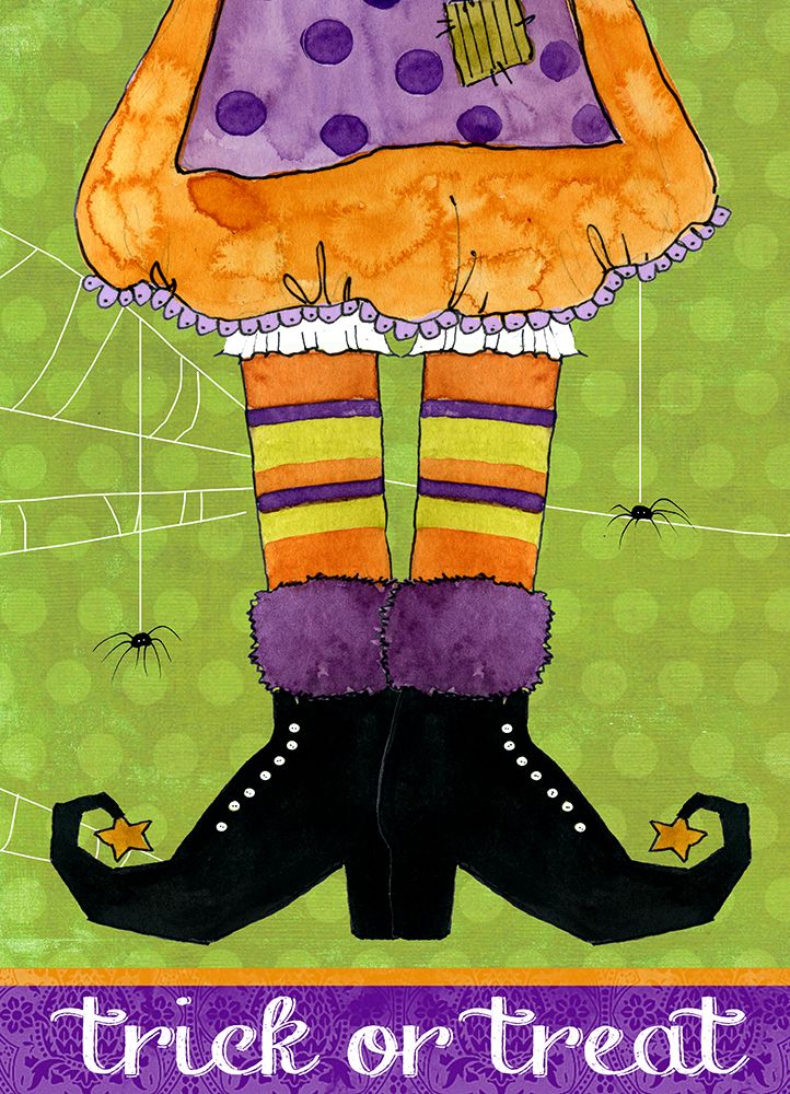 Trick or Treat art print by Livi Finn for $57.95 CAD