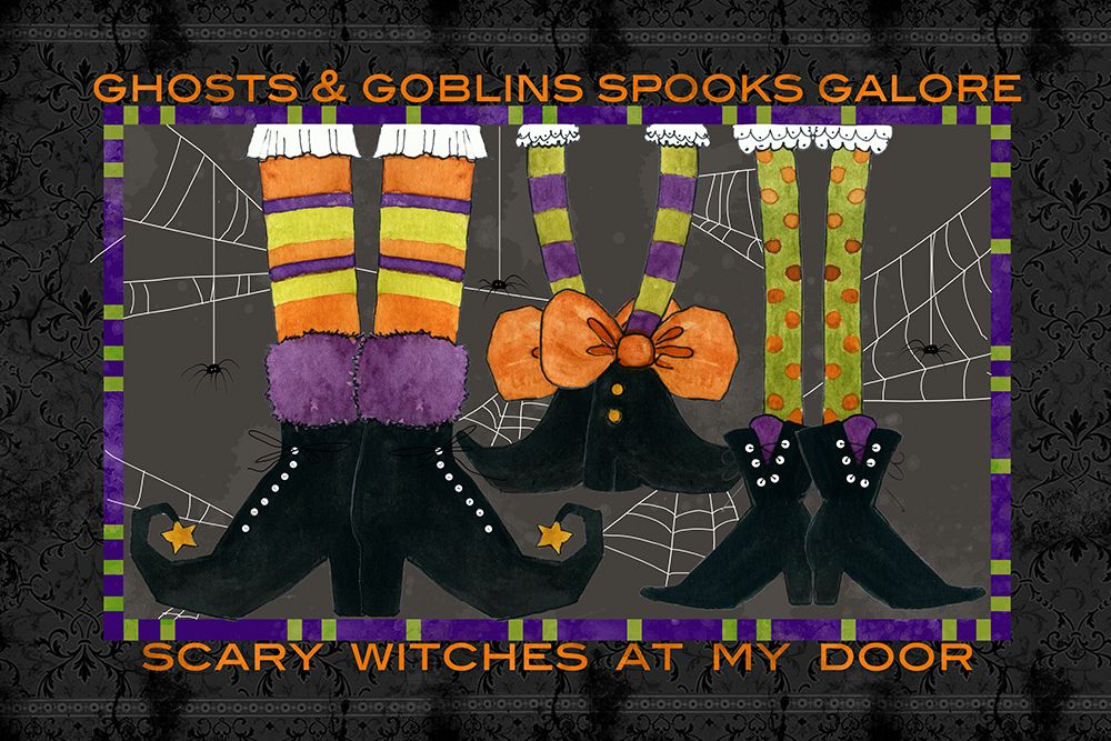 Ghosts And Goblins Mat art print by Livi Finn for $57.95 CAD