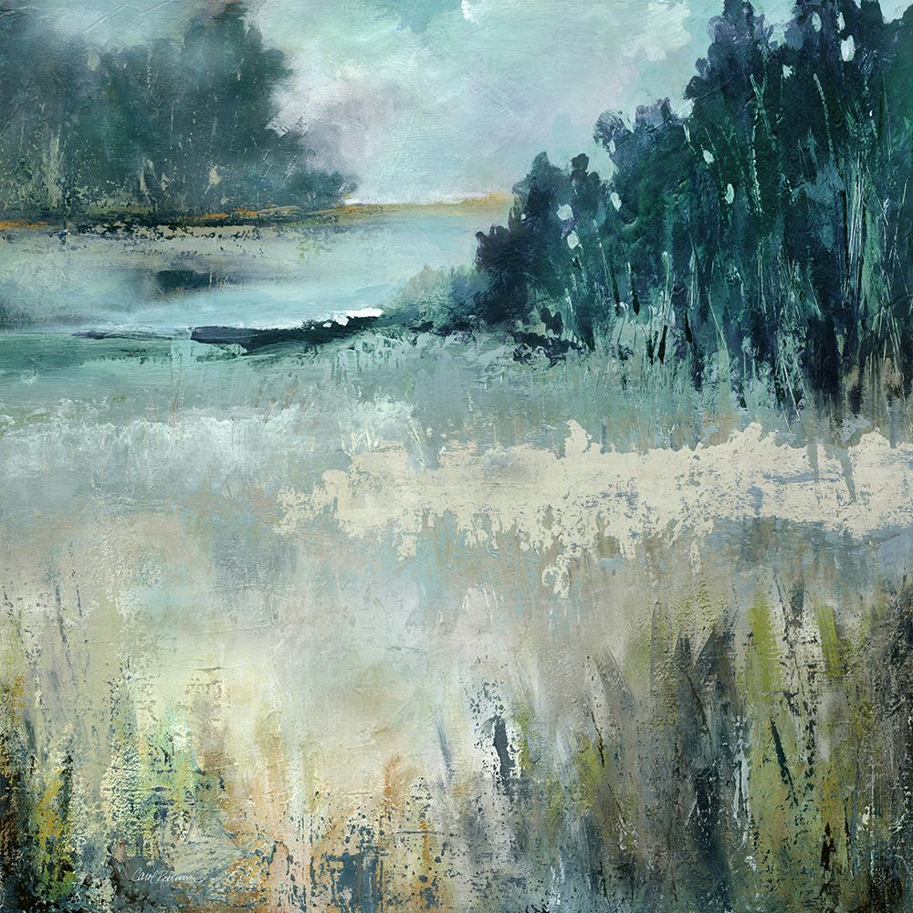 Calm River Valley art print by Carol Robinson for $57.95 CAD