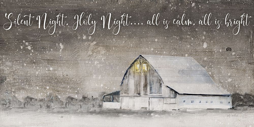 Silent Night art print by Sally Swatland for $57.95 CAD