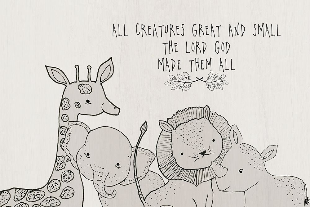 All Creatures art print by Susan Jill for $57.95 CAD