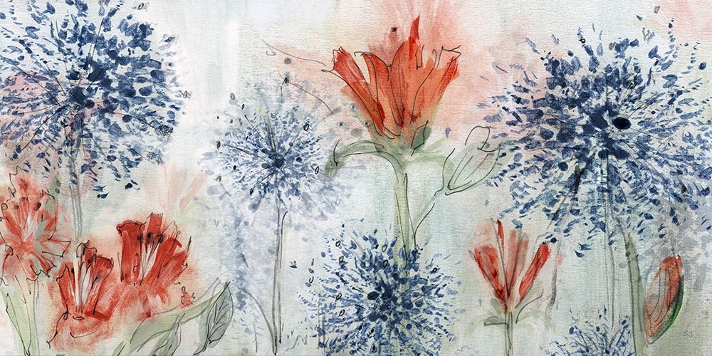 Tiger Lily Field art print by Susan Jill for $57.95 CAD