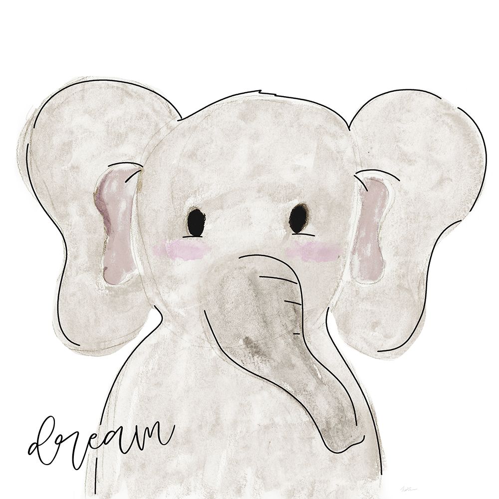 Dream Elephant art print by Natalie Carpentieri for $57.95 CAD