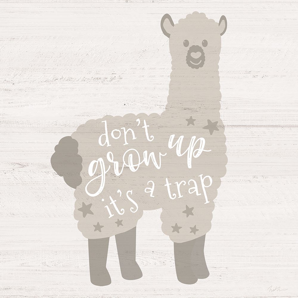 Dont Grow Up art print by Natalie Carpentieri for $57.95 CAD