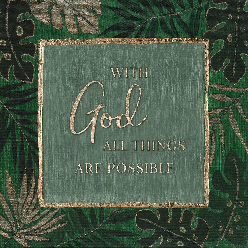 With God art print by Tava Studios for $57.95 CAD