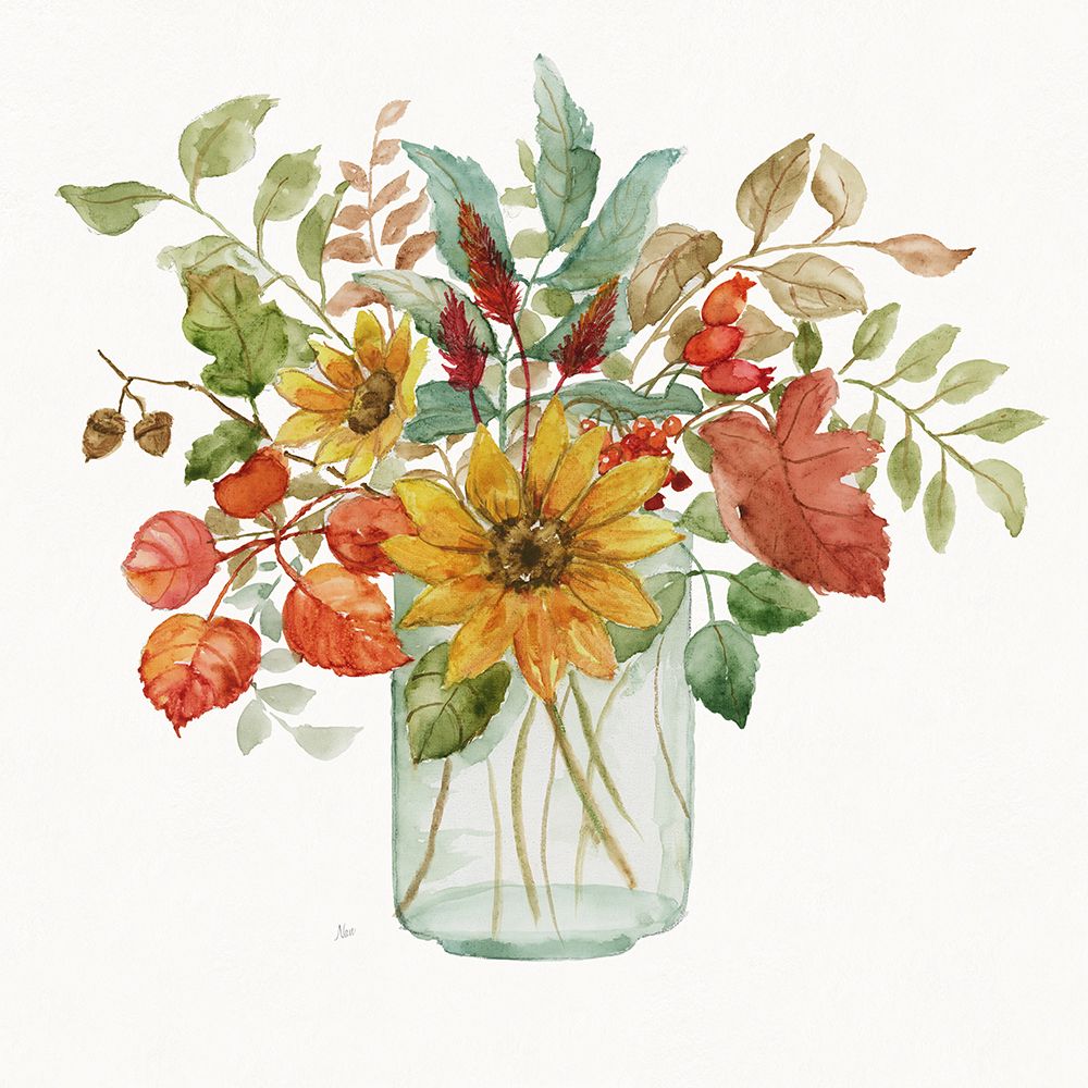 Autumn Fresh I art print by Nan for $57.95 CAD