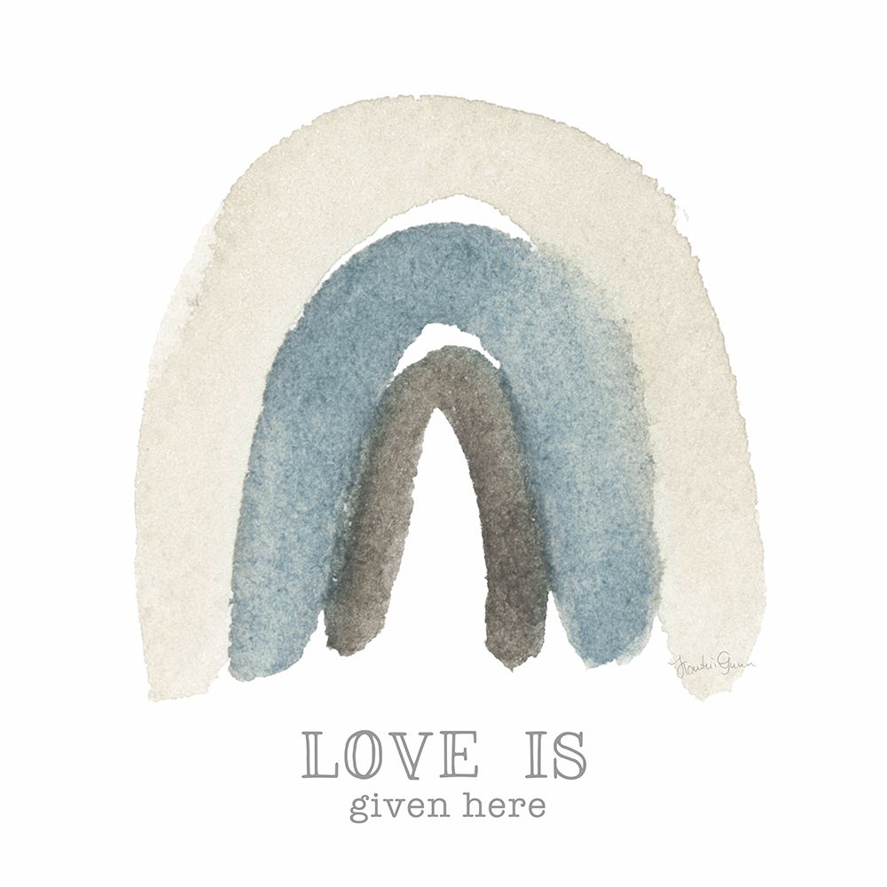 Love Rainbow art print by Kourtni Gunn for $57.95 CAD