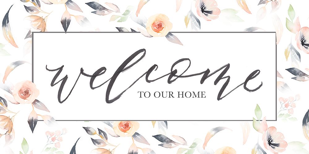 Welcome to Our art print by Kristen Brockmon for $57.95 CAD