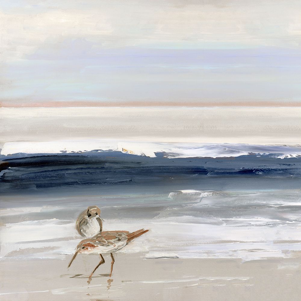 Beachcombing I art print by Sally Swatland for $57.95 CAD