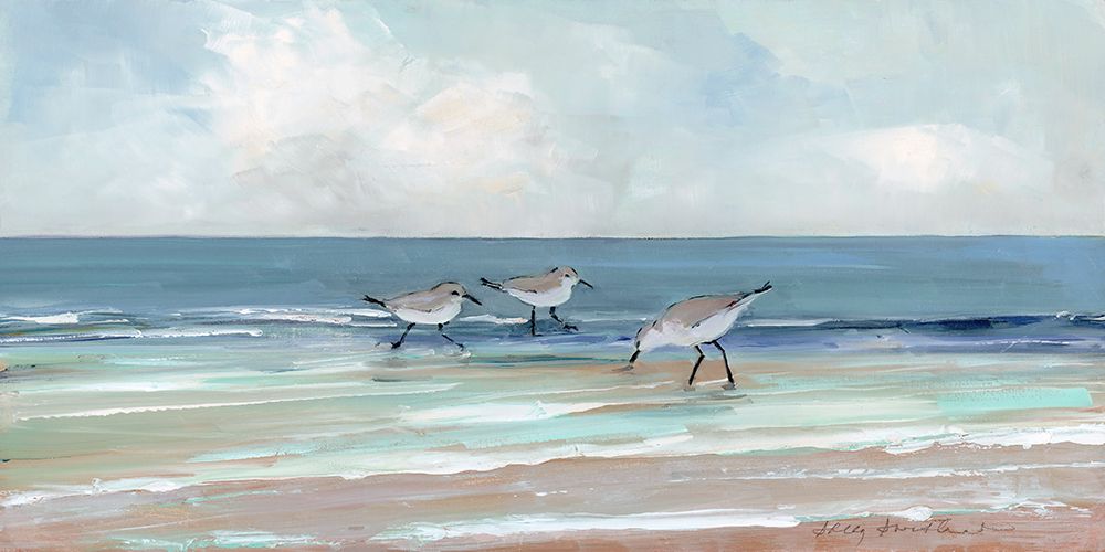 Shore Searching I art print by Sally Swatland for $57.95 CAD