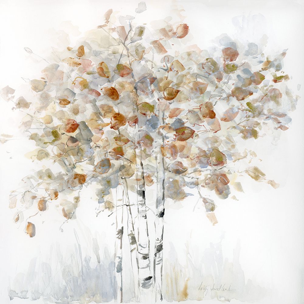 Birch Grove I art print by Sally Swatland for $57.95 CAD