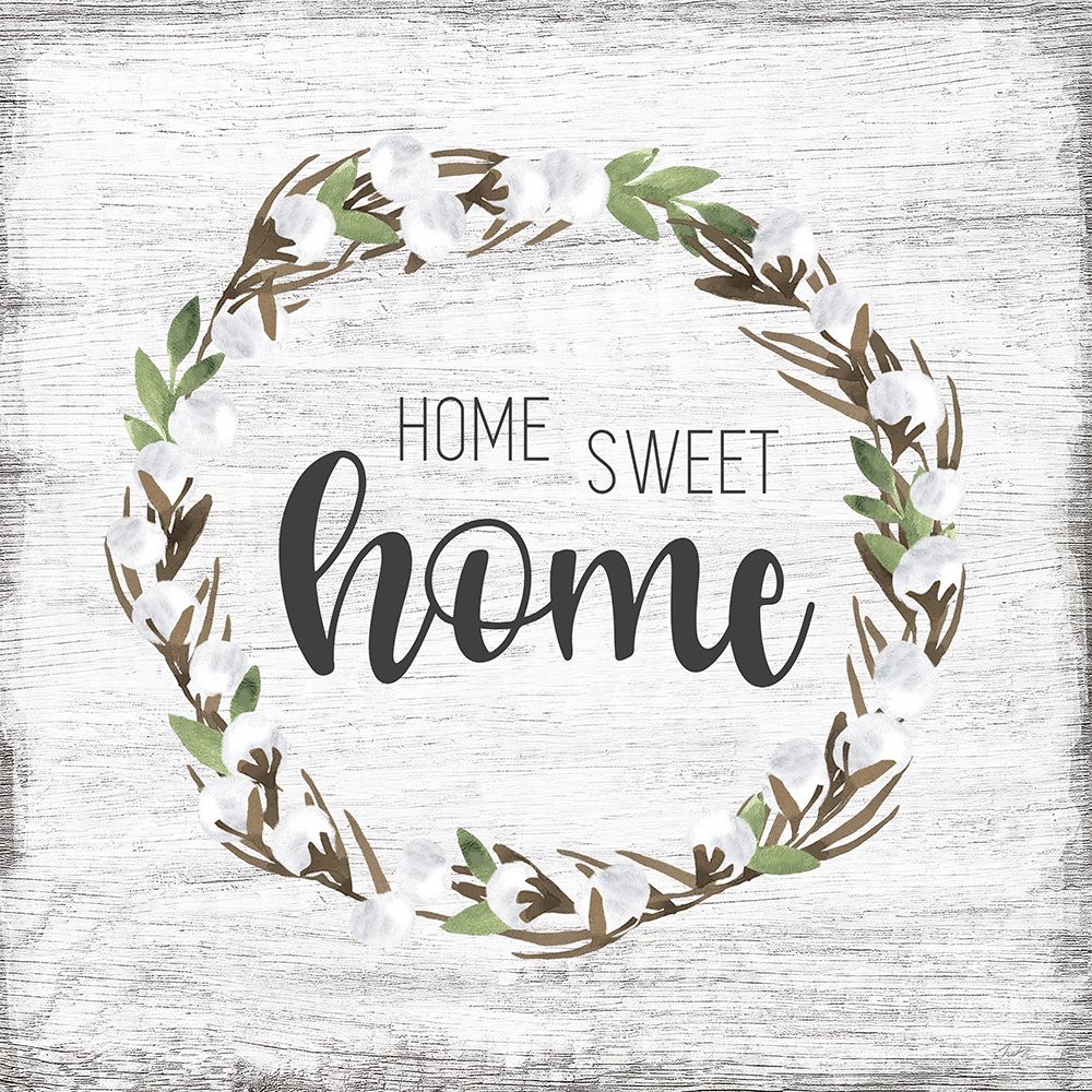 Cotton Wreath art print by Natalie Carpentieri for $57.95 CAD