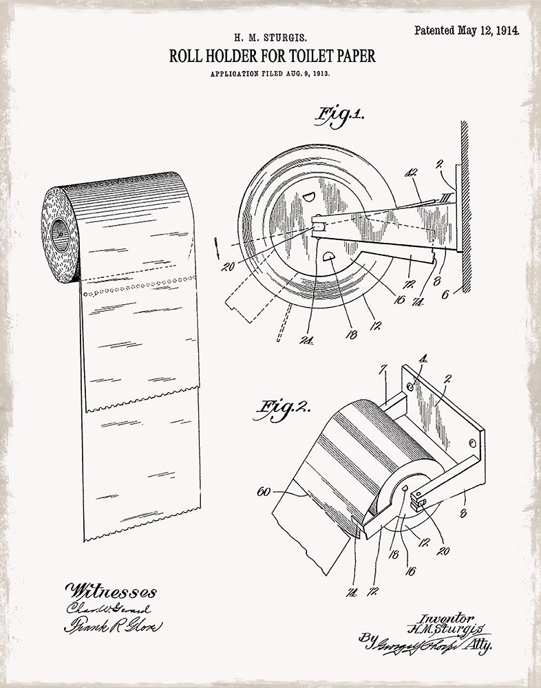 Toilet Paper III art print by Kelly Donovan for $57.95 CAD