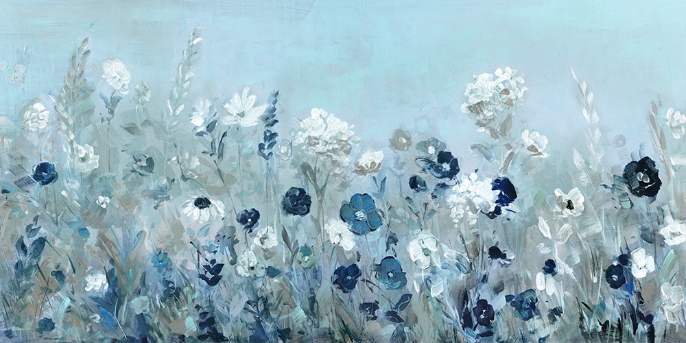 Teal Light Garden art print by Sally Swatland for $57.95 CAD