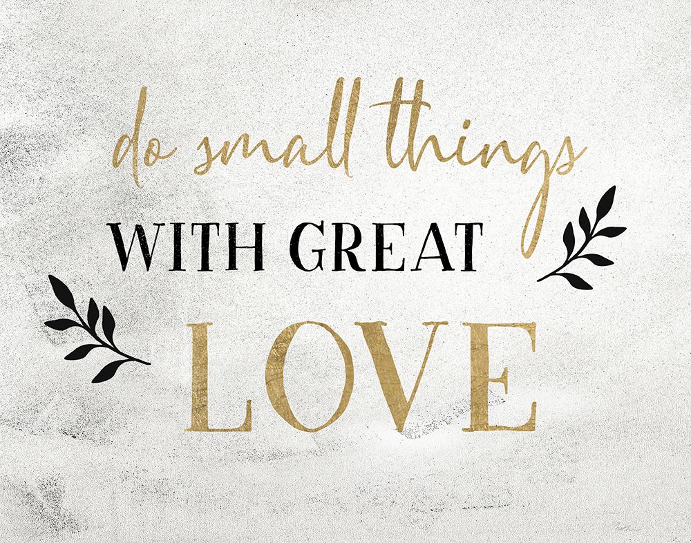 Small Things Gold art print by Natalie Carpentieri for $57.95 CAD