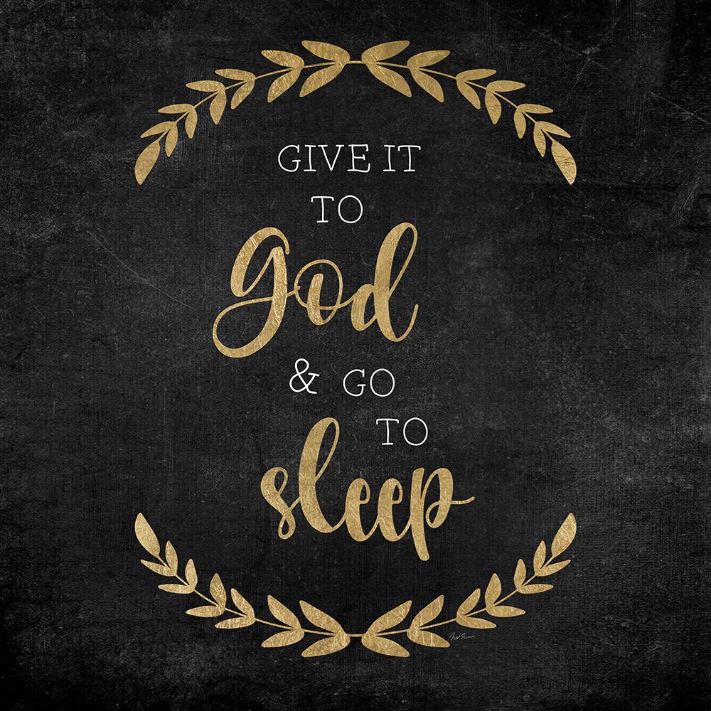 Go To Sleep Gold art print by Natalie Carpentieri for $57.95 CAD