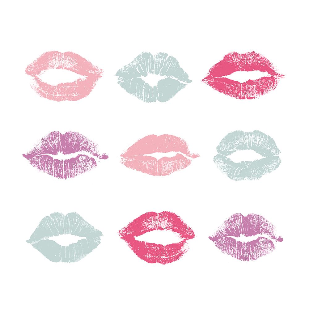 Kisses in Color art print by Carol Robinson for $57.95 CAD