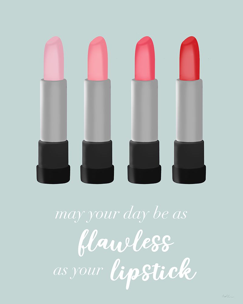 Flawless Lipstick art print by Natalie Carpentieri for $57.95 CAD