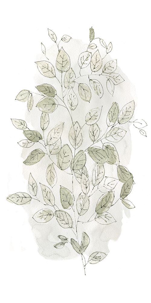 Leafy Branch I art print by Livi Finn for $57.95 CAD