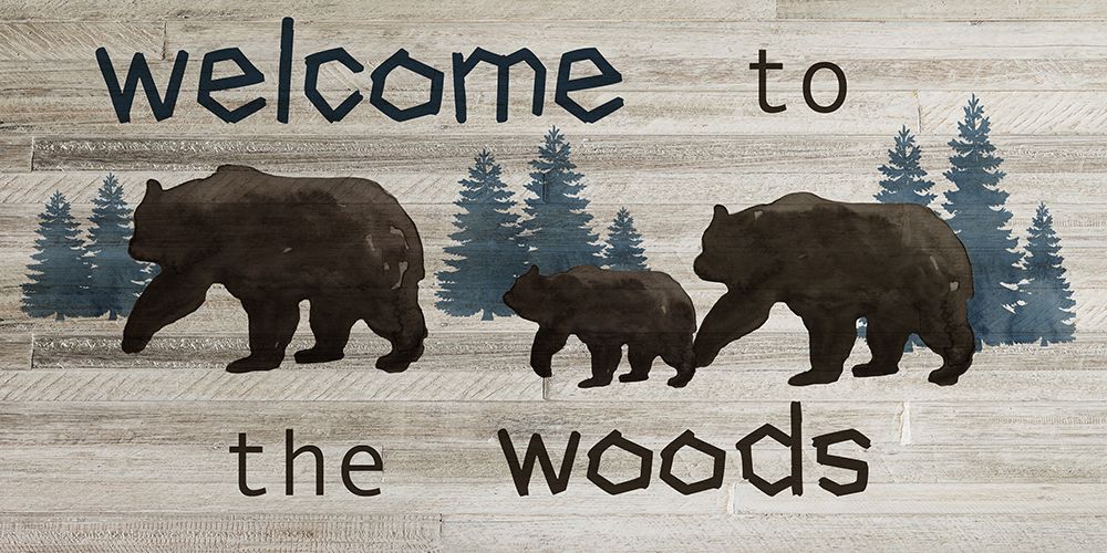Bears Welcome art print by Nan for $57.95 CAD