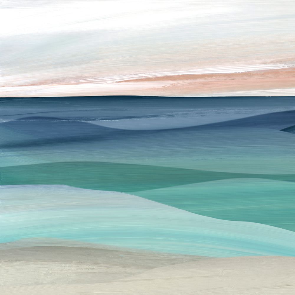 Shifting Seaside I art print by Carol Robinson for $57.95 CAD