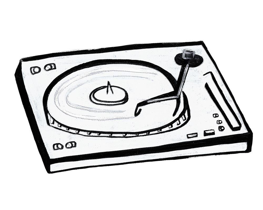 Vinyl Sketch art print by Alexandria Tava for $57.95 CAD