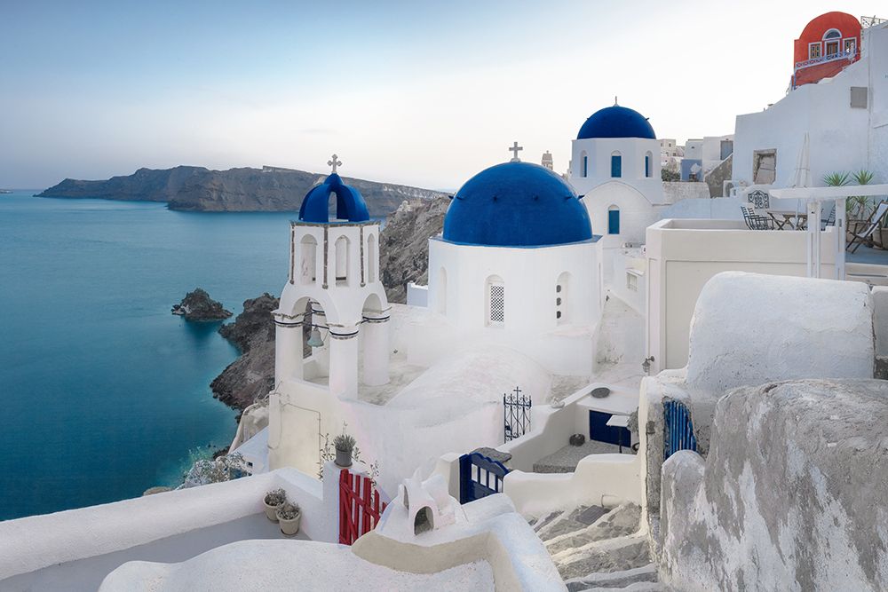 Santorini Sunrise art print by Danita Delimont for $57.95 CAD