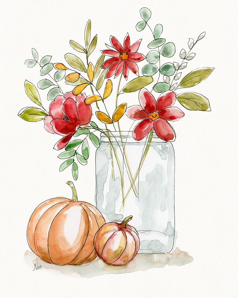 Simple Harvest II art print by Nan for $57.95 CAD