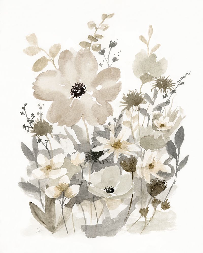 Neutral Nature I art print by Nan for $57.95 CAD