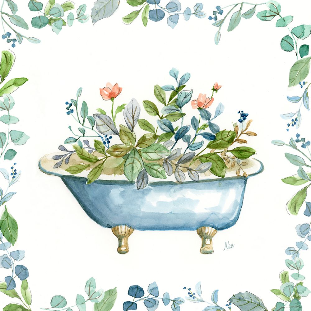 Farmhouse Tub II art print by Nan for $57.95 CAD