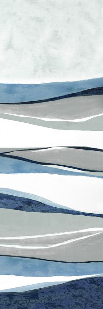Blue Panorama II art print by Tava Studios for $57.95 CAD
