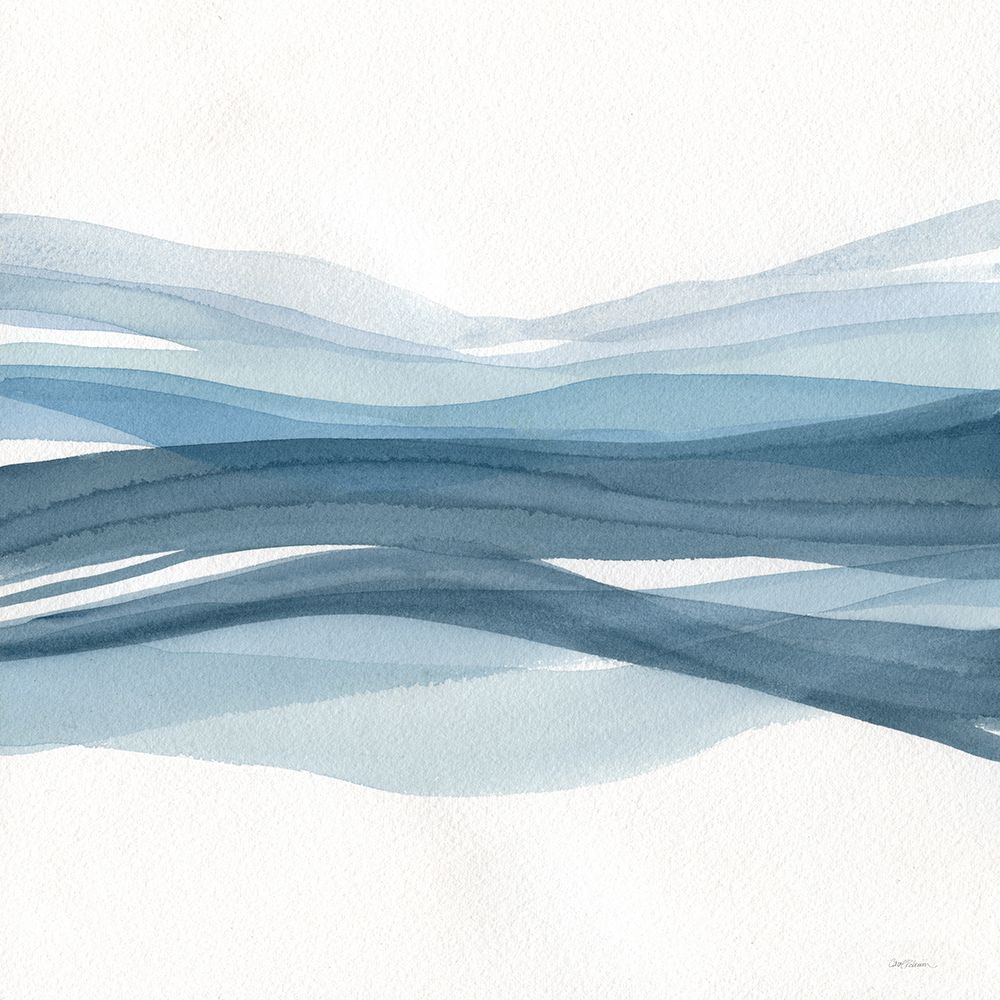 Monochrome Waves I art print by Carol Robinson for $57.95 CAD