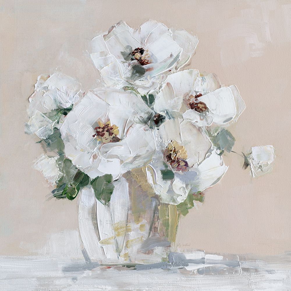 Soft Whites II art print by Sally Swatland for $57.95 CAD
