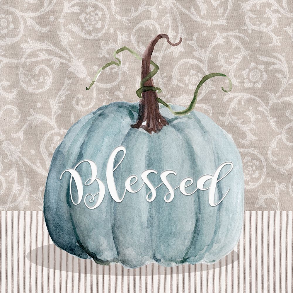 Blessed Pumpkin art print by Livi Finn for $57.95 CAD