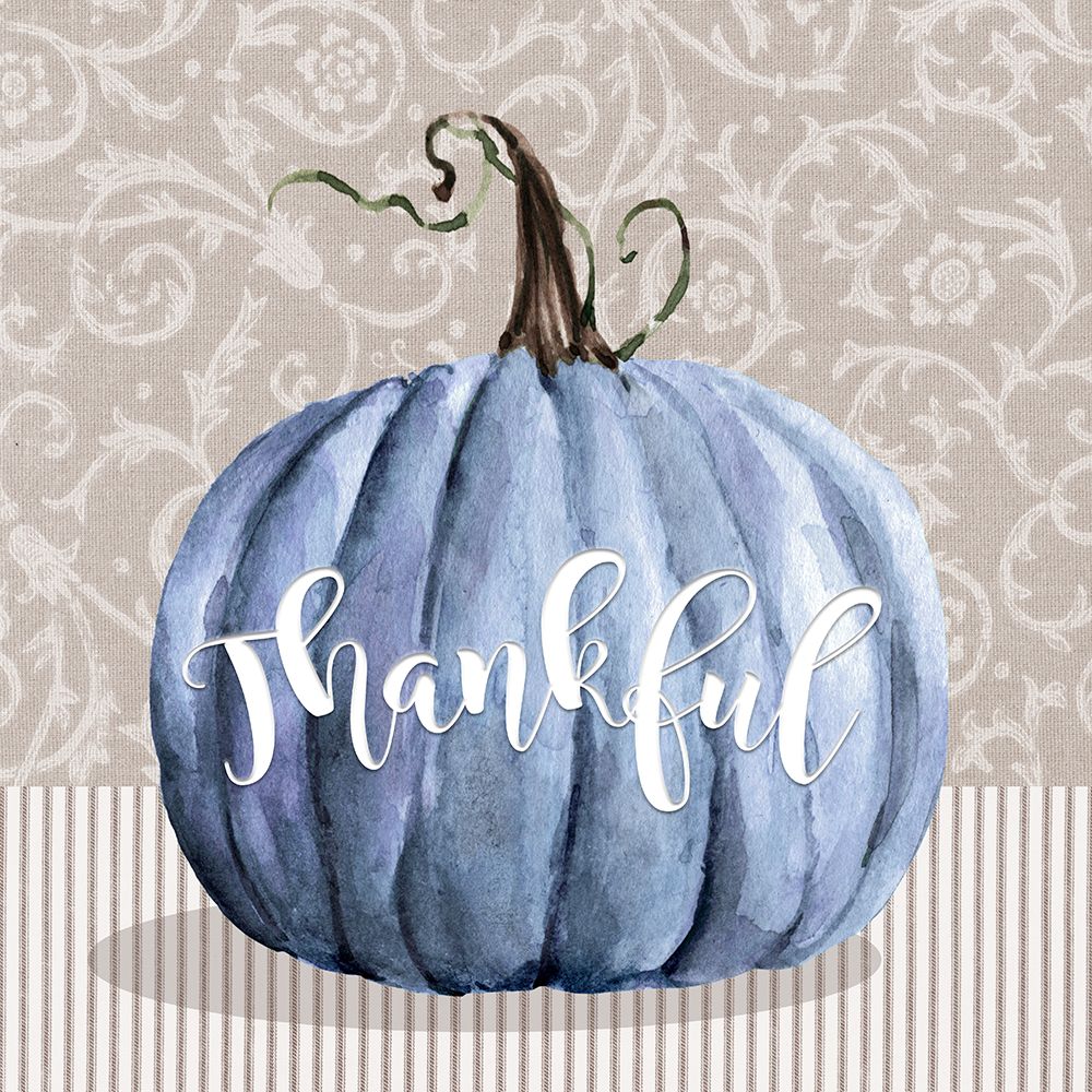 Thankful Pumpkin art print by Livi Finn for $57.95 CAD