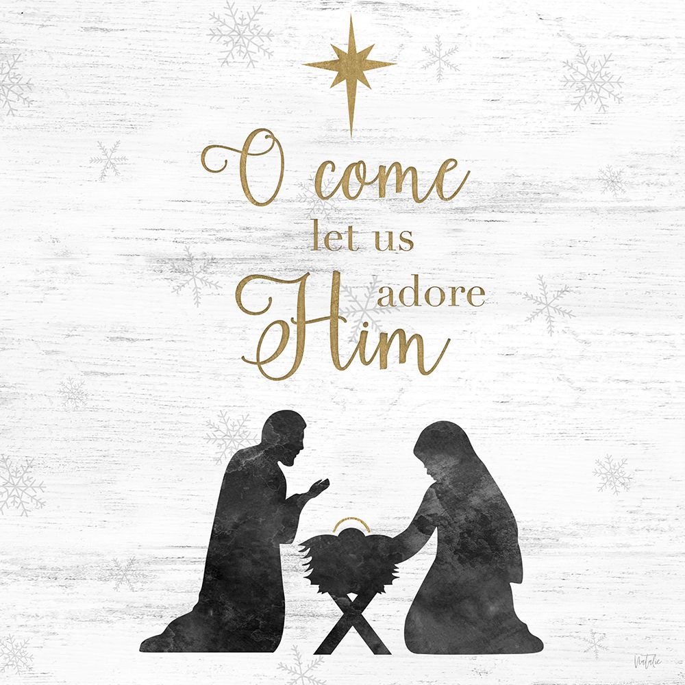 Adore Him art print by Natalie Carpentieri for $57.95 CAD
