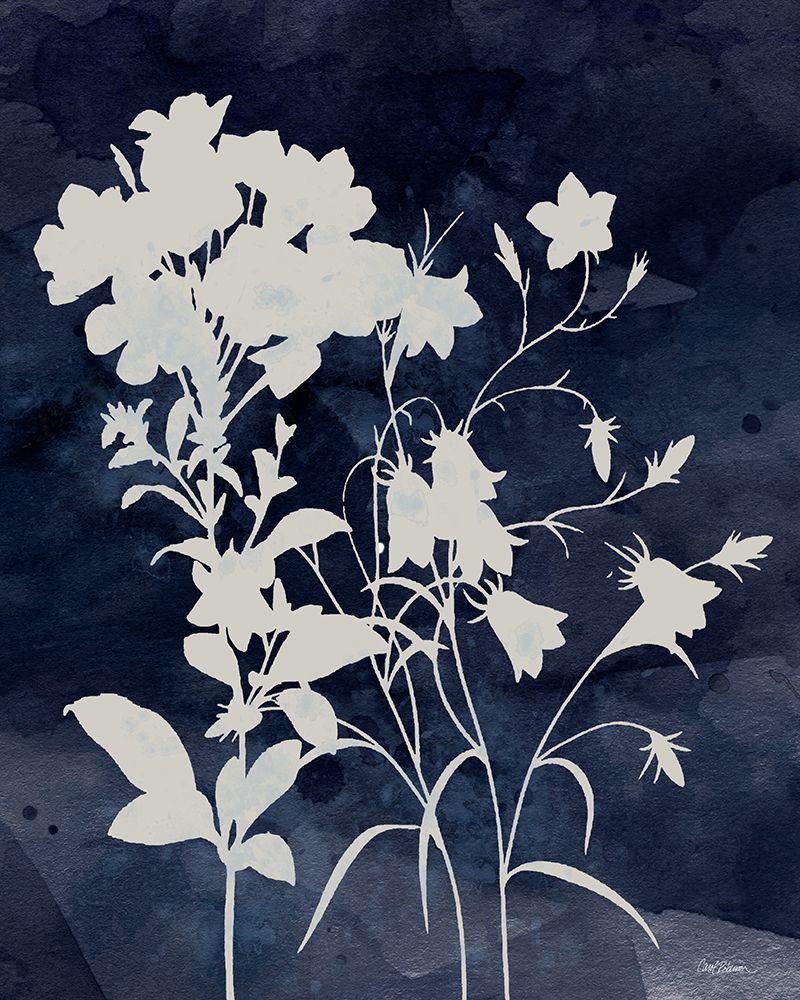 Indigo Botanical II Revisited art print by Carol Robinson for $57.95 CAD