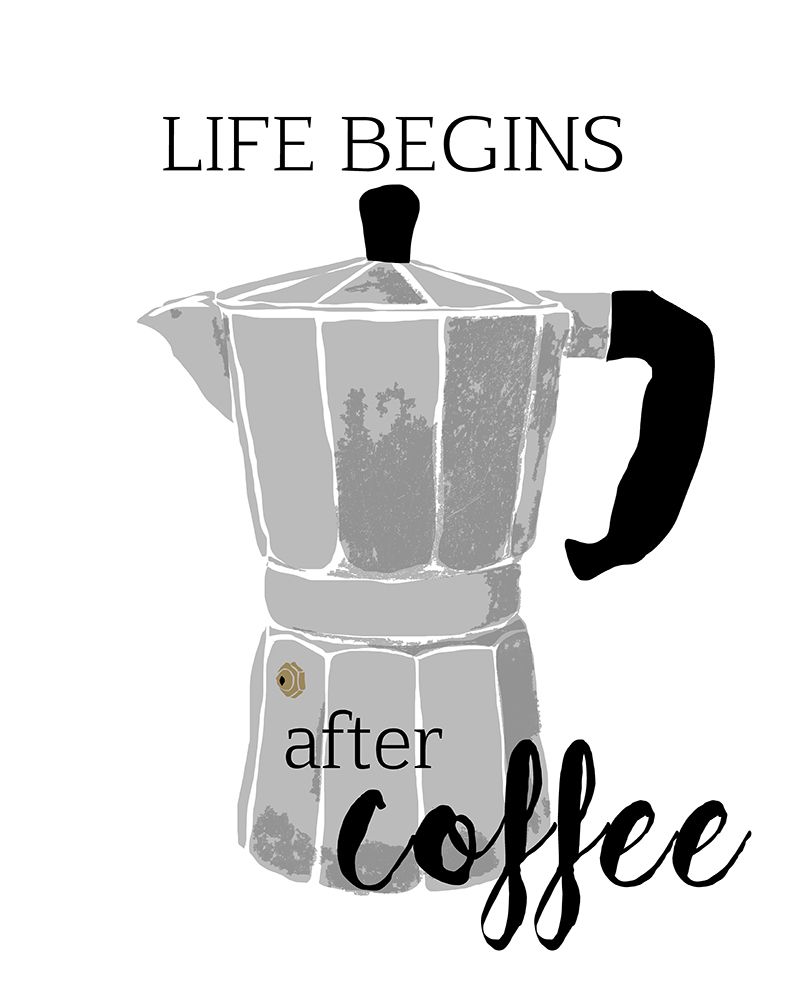 Begins After Coffee art print by Daniela Santiago for $57.95 CAD