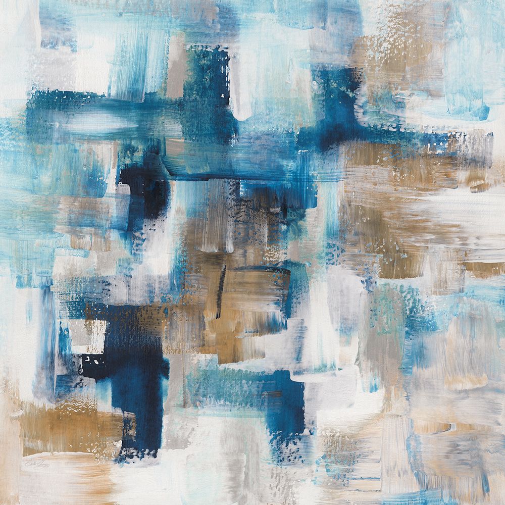 Teal Array art print by Stella Chang for $57.95 CAD