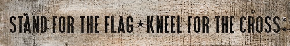 Stand for the Flag art print by CAD Design for $57.95 CAD
