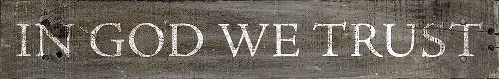 In God We Trust art print by CAD Design for $57.95 CAD