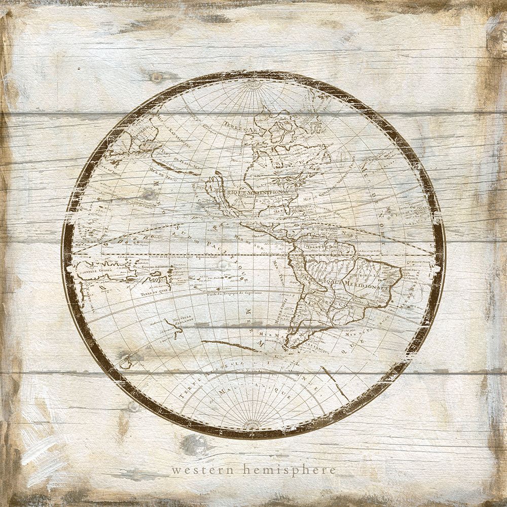 Western Hemispheres art print by Carol Robinson for $57.95 CAD