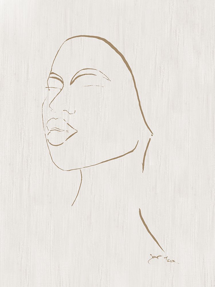Portrait Sketch II art print by Tava Studios for $57.95 CAD
