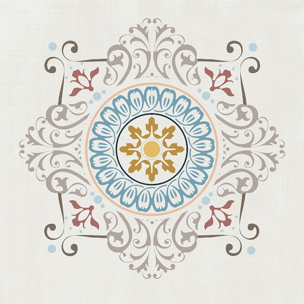 Soft Mandala Burst II art print by Conrad Knutsen for $57.95 CAD