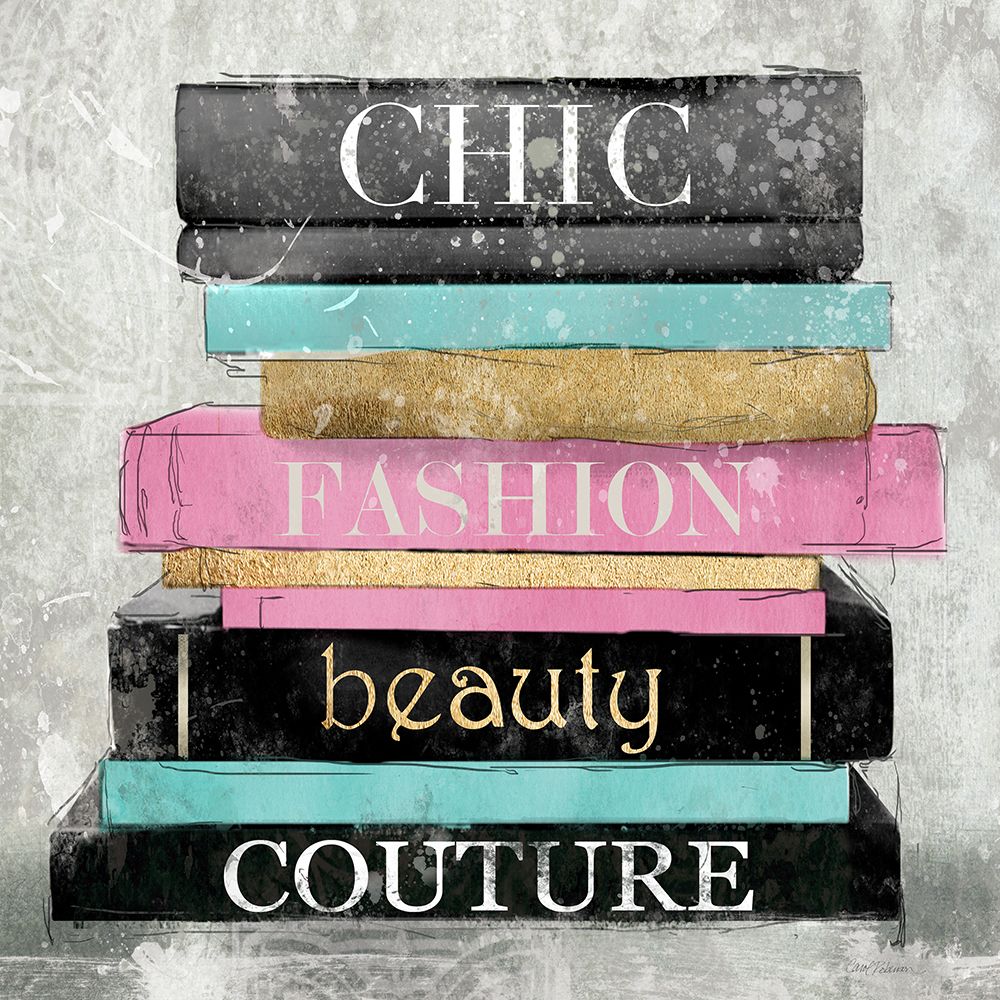 Fashion Books I art print by Carol Robinson for $57.95 CAD