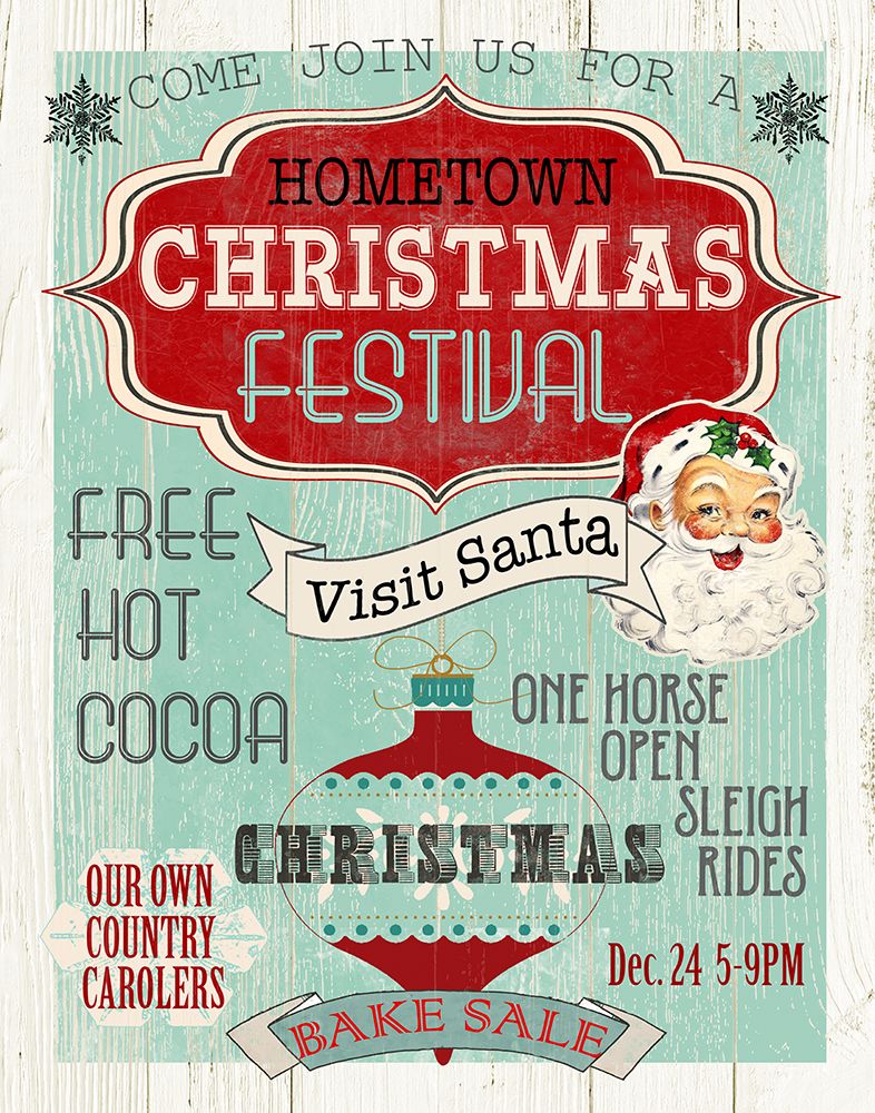 Bright Christmas Festival art print by Carol Robinson for $57.95 CAD