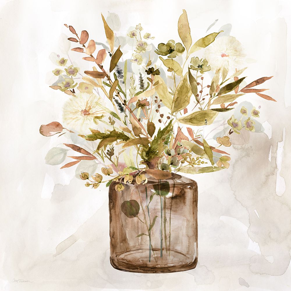 Earthy Garden I art print by Carol Robinson for $57.95 CAD