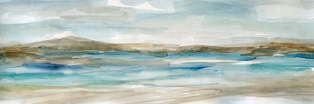 Peaceful Beach II art print by Carol Robinson for $57.95 CAD